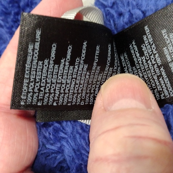 The North Face royal blue zip fleece jacket. XL - Picture 4 of 11